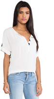 Thumbnail for your product : Ella Moss Isla Stripe Back Tee