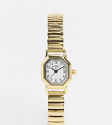 Thumbnail for your product : Limit Octagonal expanding bracelet watch in gold