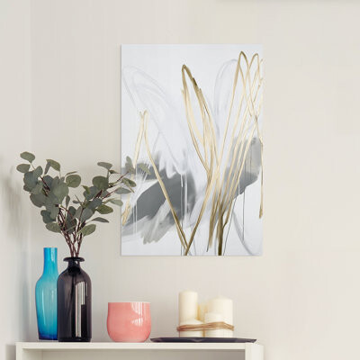Ivy Bronx ABSTRACT Series DCCLIX -Canvas Print Only - NOT FRAMED