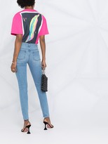 Thumbnail for your product : Moschino Skinny High Rise Jeans