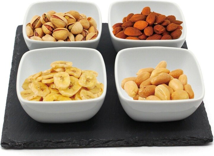 Van Gogh Snack Dips Nibbles Bowls Tray Ceramic Appetizer Tapas Serving