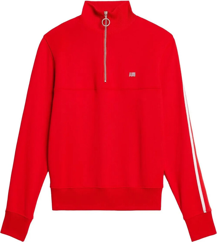 striped-short-zip-pullover-