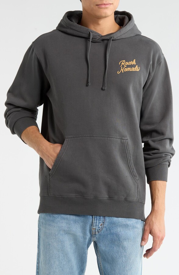 Roark Nomads Badge Cotton Fleece Hoodie