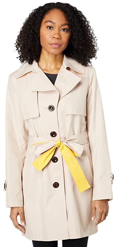 Sam Edelman Double-Breasted Trench Coat - ShopStyle