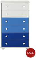 Thumbnail for your product : Kidspace New Metro Chest Of 6 Drawers