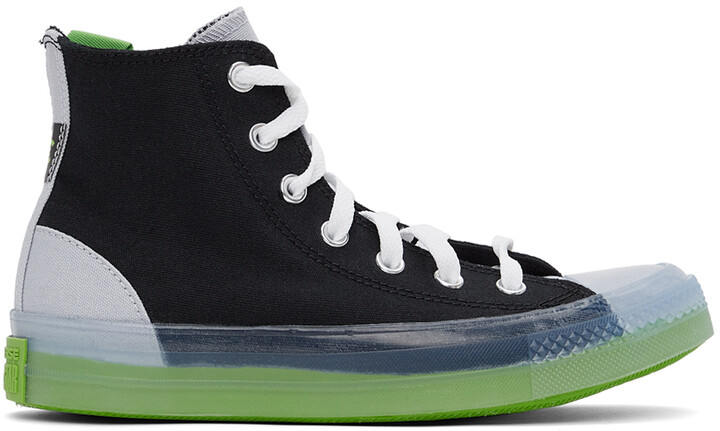 Converse Black & Grey Dramatic Nights All Star CX Hi Sneakers - ShopStyle