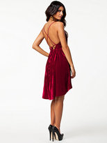 Thumbnail for your product : Oneness Sanny Velvet Back Dress