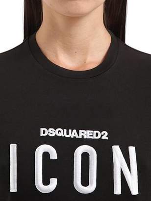 DSQUARED2 Icon Cotton Jersey T-Shirt