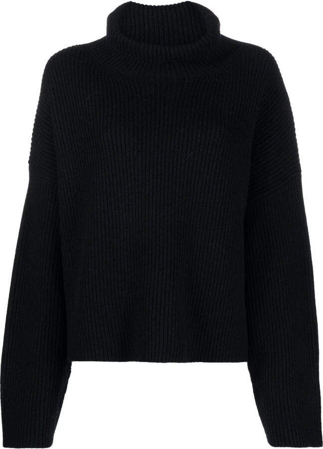 Totême Wool Mock-Neck Jumper - ShopStyle Sweaters
