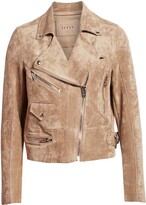 Thumbnail for your product : Blank NYC Faux Suede Moto Jacket