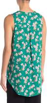 Thumbnail for your product : WEST KEI V-Neck Pleat Back Tunic Tank Top