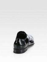 Thumbnail for your product : Gucci Kir Patent Leather Lace-Ups