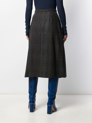 Stephan Schneider A-line patchwork skirt