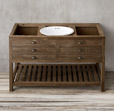 Thumbnail for your product : Restoration Hardware Printmaker's Extra-Wide Single Washstand Base
