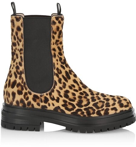 Leopard Print Chelsea Boots | Shop the world's largest collection of  fashion | ShopStyle UK
