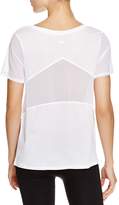 Thumbnail for your product : Alo Yoga Luxx Mesh Panel Tee
