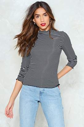 Nasty Gal It'll Be All Stripe Top