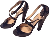 Thumbnail for your product : Jimmy Choo Black Patent leather Sandals