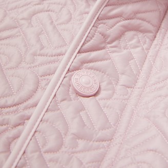 Burberry Childrens Monogram Quilted Panel Jacket