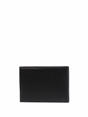 Emporio Armani Pebbled Bi-Fold Wallet
