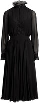 Thumbnail for your product : Polo Ralph Lauren Anabelle Pleated High Neck Dress