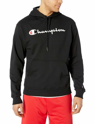 champion hoodie black mens