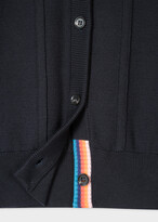 Thumbnail for your product : Paul Smith Women's Navy Cotton Cardigan With 'Artist Stripe' Trims