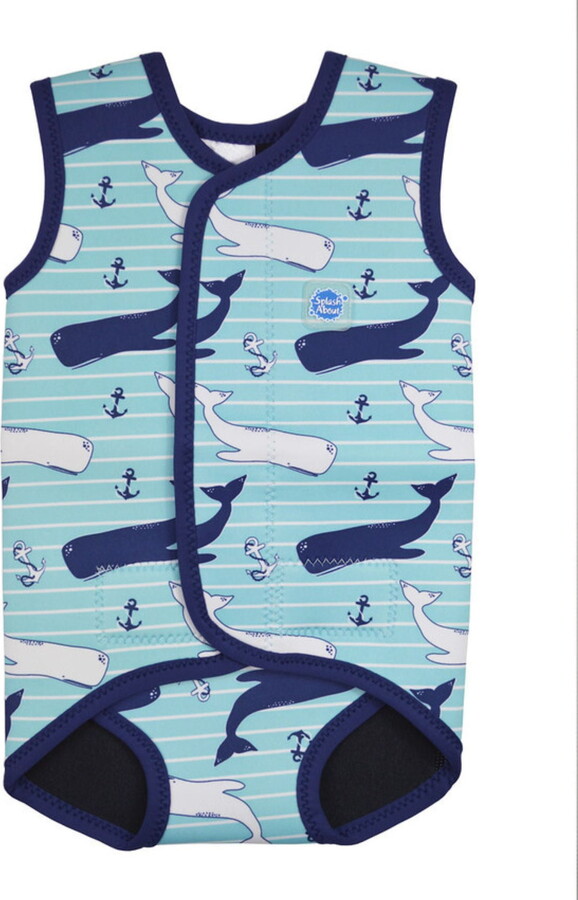 Splash About Baby Wrap Wetsuit, Vintage Moby, 6-18 Months