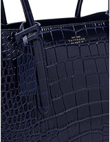 Thumbnail for your product : Smythson Mara Ciappa Business leather bag