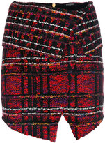 Balmain - tweed mini skirt