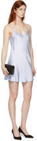 Thumbnail for your product : La Perla Blue Silk Short Slip Dress