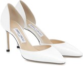 Thumbnail for your product : Jimmy Choo Esther 85 croc-effect leather pumps