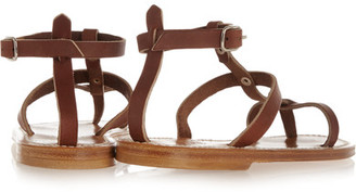K Jacques St Tropez Gina Leather Sandals