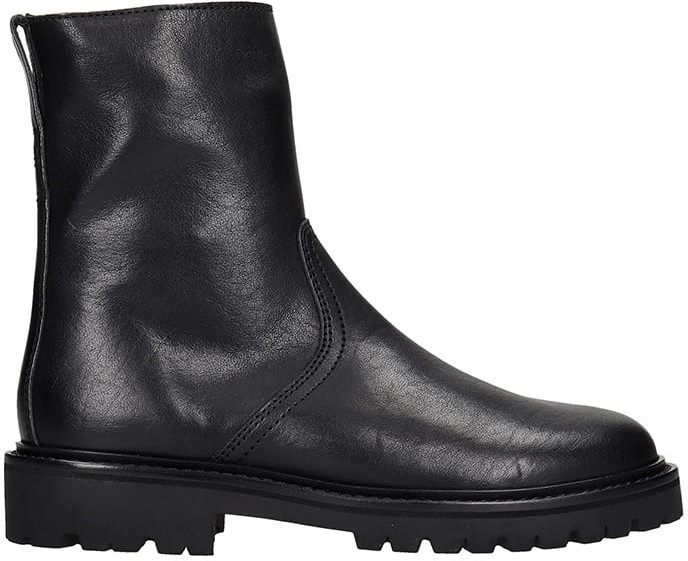 Isabel Marant Cronos Ankle Boots In Black Leather - ShopStyle