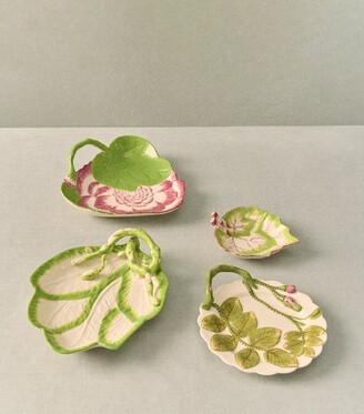 Tory Burch Decorative Leaf Plates, Set of 4