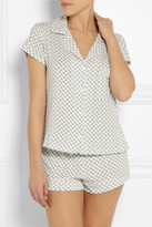 Thumbnail for your product : Eberjey Petite Batik printed stretch-jersey pajama set