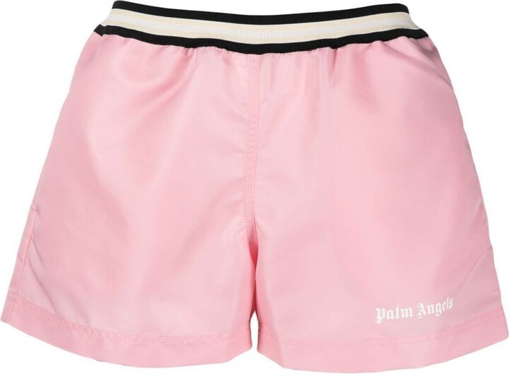 Palm Angels Shorts with logo - ShopStyle