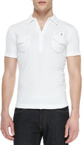 Thumbnail for your product : Diesel T. Maya Jersey Polo Shirt, White