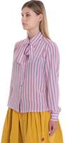 Thumbnail for your product : Marc Jacobs Sofia Loves Shirt In Rose-pink Silk