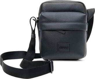 NO／FAITH STUDIOS DENIM MULTIPOCKET BAG MULTIPOCKET BAG CRACKED