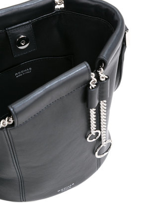 Rochas small bucket bag with chain