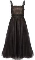 Marchesa Notte Embellished Pleated 