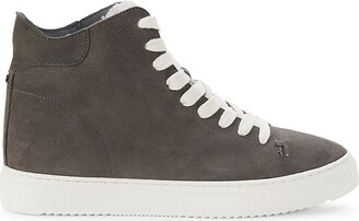 Sam Edelman Women's Luther Faux Shearling High Top Sneaker Taille 9 