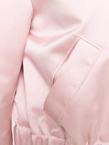 Thumbnail for your product : MSGM satin bomber jacket