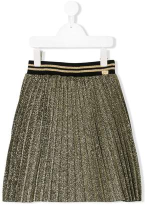 Little Marc Jacobs lurex pleated skirt