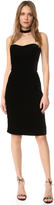 Thumbnail for your product : Cushnie Strapless Velvet Dress