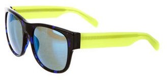 Matthew Williamson Reflective Wayfarer Sunglasses
