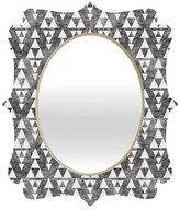 Thumbnail for your product : Deny Designs Oval Stacked Quatrefoil Decorative Wall Mirror