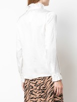 Thumbnail for your product : Nili Lotan Embroidered Frill-Trim Blouse