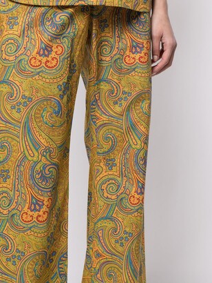 Alexis Salima paisley-print trousers